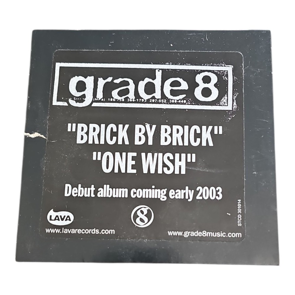 Grade 8 – Brick By‎ Brick / One Wish [2002 Promotional CD Single]